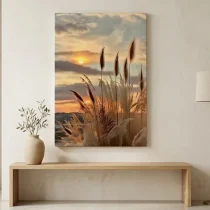 تابلو شاسی غروب آفتاب کد N00003