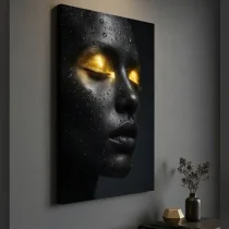 تابلو شاسی چشمان طلایی کد P00002
